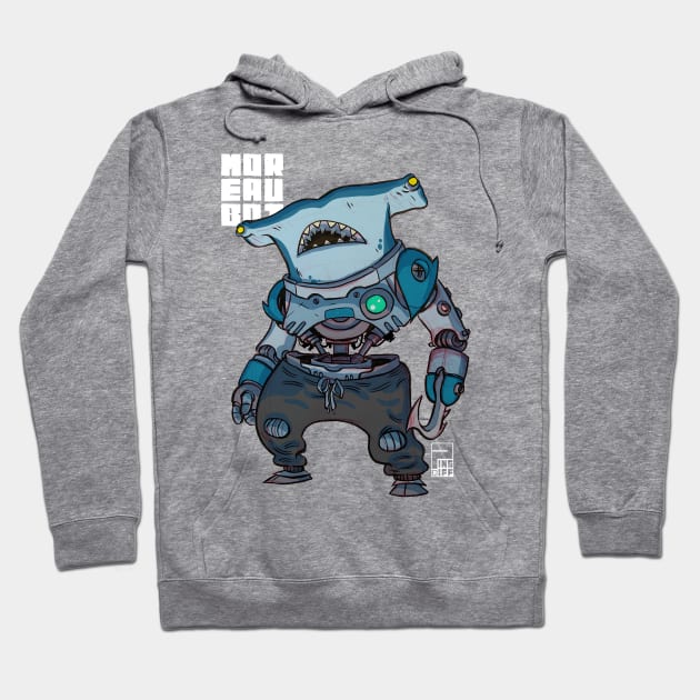 moreau-bot hammer head Hoodie by PINGriff 